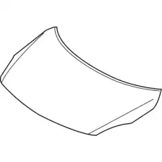 HOOD F5100-5EFMA NISSAN
