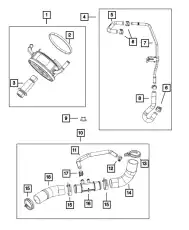 HOSE 68268586AD CHRYSLER