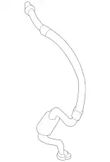 HOSE-FLEXIBLE,LOW 92480-6FK1A NISSAN