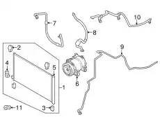 HOSE-FLEXIBLE,LOW 92480-6FK1A NISSAN