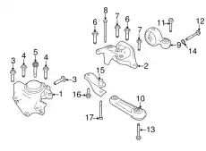 INSULATOR-ENGINE MOUNTING,RH 11210-4BT0A NISSAN