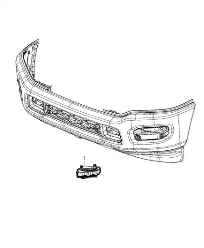 Фара противотуманная CHRYSLER 68477195AA