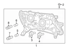 Фонарь задний NISSAN 26060-9PF9A