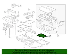 Подкрылок GM 42482310