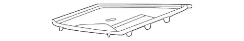 Подкрылок GM 42733391