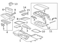 Подкрылок GM 84169077