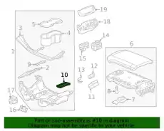 Подкрылок GM 84290749