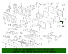 Подкрылок GM 84372928