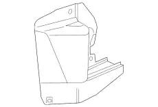 Подкрылок GM 84470036
