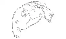 Подкрылок GM 84507683