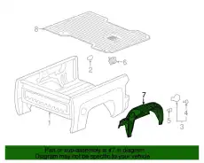 Подкрылок GM 84511157