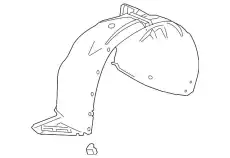 Подкрылок GM 84604306