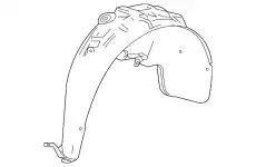 Подкрылок GM 84678113