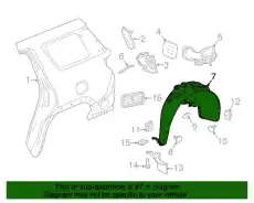 Подкрылок GM 84678113