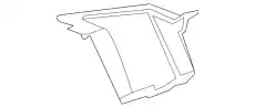 Подкрылок GM 84737904