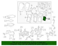 Подкрылок GM 84756955
