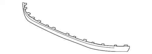 LIP SPOILER,FR BU 71110-T5R-A10 HONDA