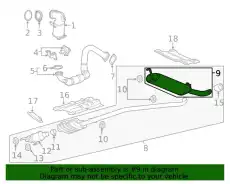 MUFFLER 42390830 GM
