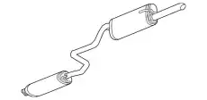 MUFFLER 42466208 GM