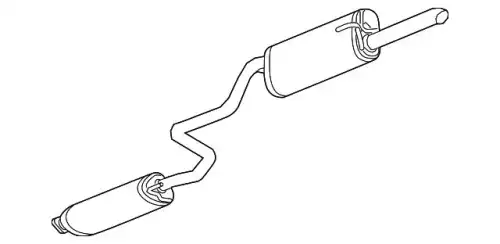 MUFFLER 42466208 GM