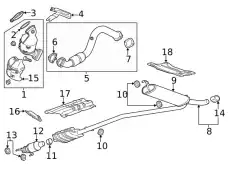 MUFFLER 42663972 GM