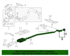 MUFFLER 42663972 GM