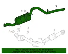 MUFFLER 84021299 GM