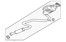 MUFFLER 84251081 GM