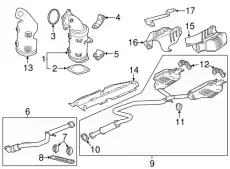 MUFFLER 84312689 GM