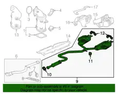 MUFFLER 84312689 GM