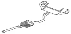 MUFFLER 84364855 GM
