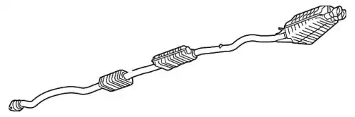 MUFFLER 84384720 GM