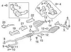MUFFLER 84384722 GM