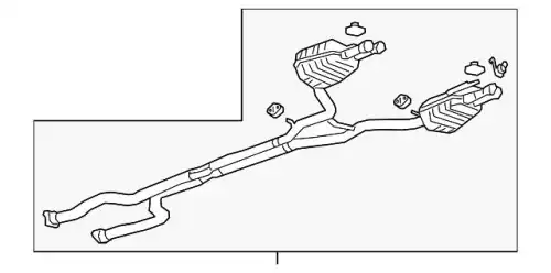 MUFFLER 84384727 GM