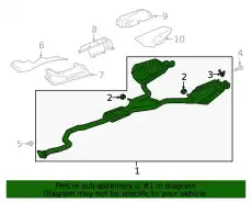 MUFFLER 84515005 GM