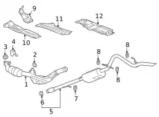 MUFFLER 84657795 GM
