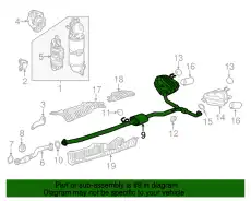 MUFFLER, EX- 18307-TLA-A04 HONDA