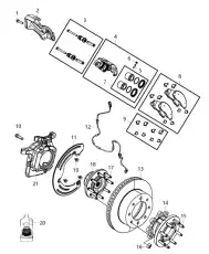 PAD KIT 68461656AB CHRYSLER
