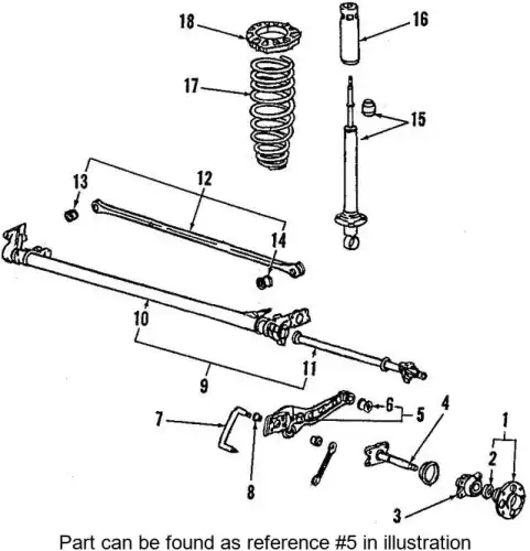 Рычаг подвески HONDA 52371SB3040