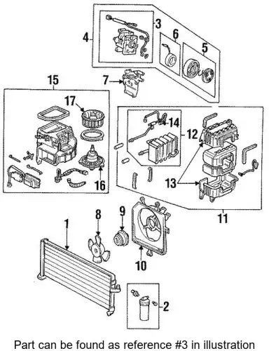 COMPRESxFIXCOLRMx 38800PK2034 HONDA