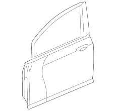 PANEL COMP L FR D 67050-TK6-305ZZ HONDA