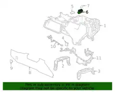 RECEPTACLE 13529862 GM