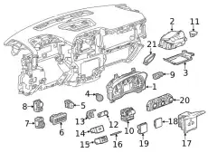RECEPTACLE 84581301 GM