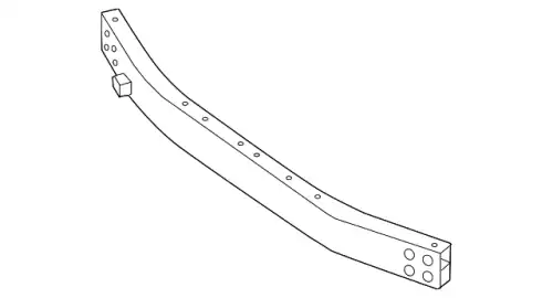 Усилитель бампера NISSAN 62030-9UF2A