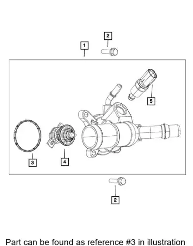 SEAL 05047264AB CHRYSLER