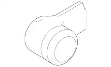 SENSOR ASSY-DISTANCE 28438-7FM6C NISSAN