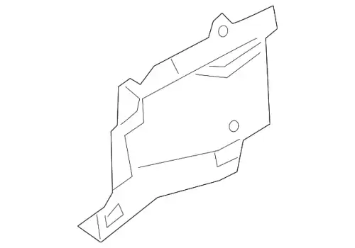 SHIELD(L),SPLASH BDTS-56-34ZA MAZDA