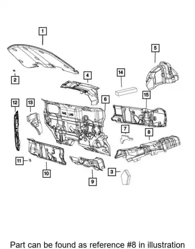SILENCER 05023934AC CHRYSLER