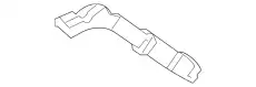 SPACER, L- RR- 71598-TBG-A00 HONDA