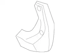SPLASH GUARD, RR- 08P09-T0A-100R1 HONDA